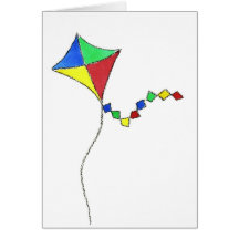 Kite Greeting Card