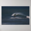 Kite sailor at Punta San Carlos posters
