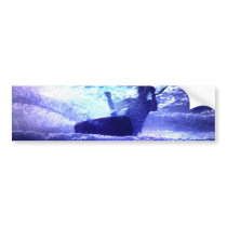 Kite Surfing Bumper Sticker