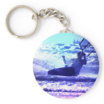 Kite Surfing Keychain