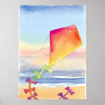 kite wall art posters