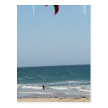 Kiteboard Beach Postcards postcards