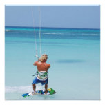Kiteboarder in Tropics invitations