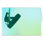 Kiteboarding Air Greeting Card cards