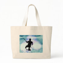 Kiteboarding Jumbo Tote Bag