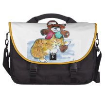 Kiten's Teddy Bear Nap Computer Bag