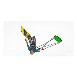 kitesurfer picture card