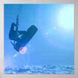 Kitesurfing Air Poster