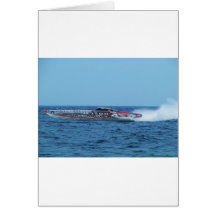 Kiton offshore powerboat. card
