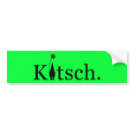 Kitsch Gnome Bumpersticker