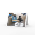 Kitten Christmas Surprise card card