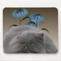 Kitten Flowers Mousepad