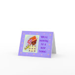 Kitten Moving announcement template Greeting Card