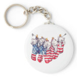 Kitten Socks keychains