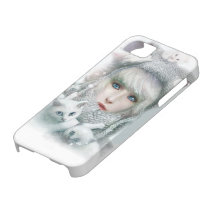 Kitten Winter iPhone 5 Cases