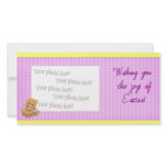 Kitten with Easter Basket photo cards