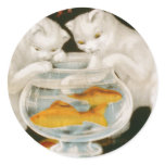 Kittens and Goldfish stickers