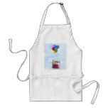 Kittens Hot Air Balloon Apron