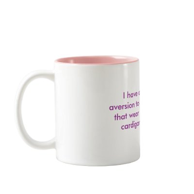 kittens, I have an aversion to toads that wear ... Mug by Snowthorn