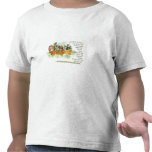 Kittens in a Row Boat t-shirts