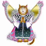 kitty angel 2009 (red tabby) photo sculptures