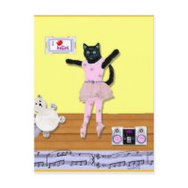 Kitty Ballet Postcards