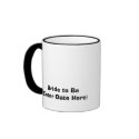 Kitty Bride To Be Mug
