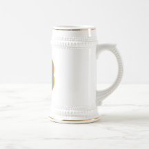 Kitty Cat orange - Grey Mugs