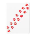 Kitty Cat Paws postcards
