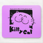 Kitty-Cat-smart-cat-bg mousepads