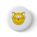 Kitty Cat  Smiley Face buttons