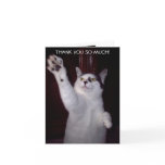 KITTY CAT THANK YOU CARD