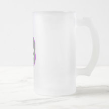 Kitty Cat Top Hat Purple - Grey Mug