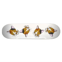 Kitty-cat , Tortoiseshell  (三毛猫) Skateboard