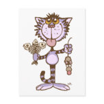 Kitty Cat's Show of Love postcard