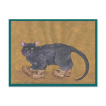 Kitty Costume Postcard