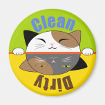 Kitty Face Dish Washer Magnet magnets