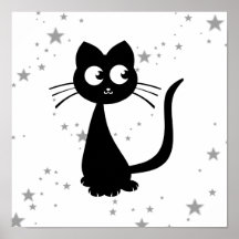 Kitty Kuro Print