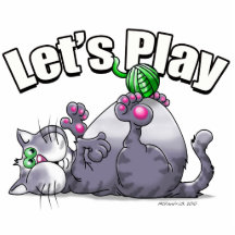 Kitty Let's Play Photo Cut Outs