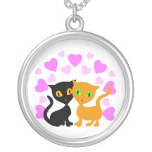 Kitty Love Personalized Necklace