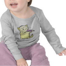 Kitty Play Violin Shirt