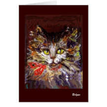 KITTY PORTRAIT GREETING CARDS