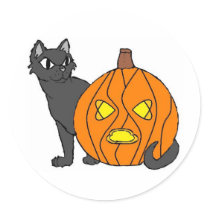 Kitty & Pumpkin collection Stickers