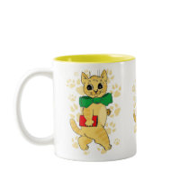 Kitty school mugs