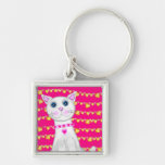 Kitty Valentine Key Chain