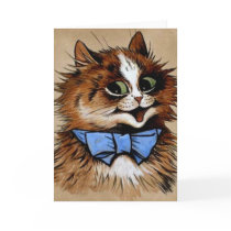 Kitty with a Bow Tie Greeting Card