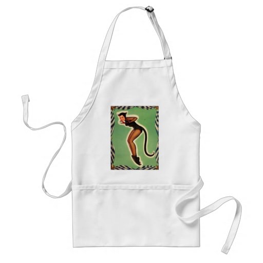 Kitty Woman Aprons