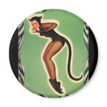 Kitty Woman magnets