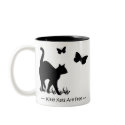 Kittys are Free - Black mugs