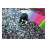Kitty's Rainbow Rain Puddle In Fairy Land cards